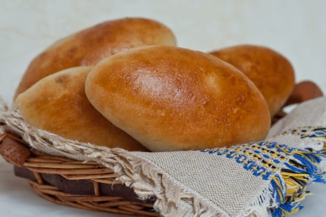 Булочка, запеченная в духовке